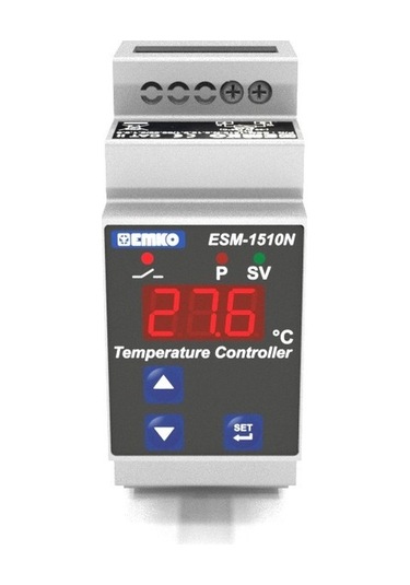 Emko ESM-1510-N.5.11 PT100 Girişli Ray Tipi Pano Termostatı 220 V