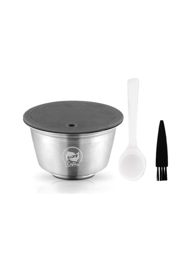 Neevoyu Dolce Gusto Edg Lumio Serisi Uyumlu, Tekrarlı Kullanımlı Paslanmaz Çelik Kahve Kapsülü Filtre Seti 12g Kapasite Diğer