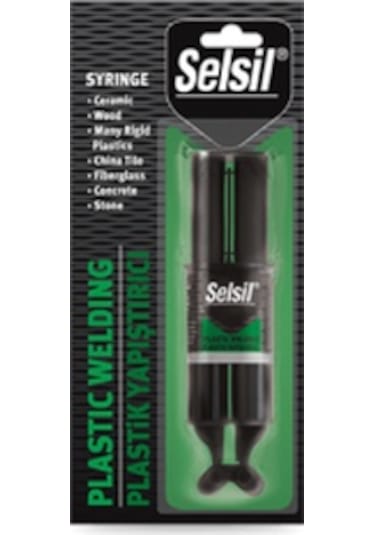 Selsil Epoksi Plastik Yapıştırıcı Şırınga 5 Dk 28G 4702
