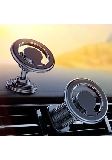 Yifomall Mıknatıslı Araç Telefon Tutucu - 360 Dönebilir, Havalandırma Ve Gösterge Paneline Montaj