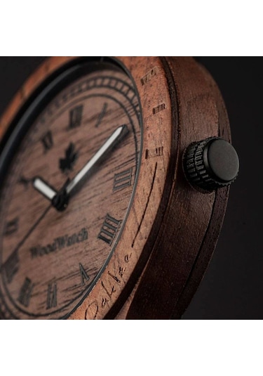 Woodwatch Ww-o-ow Oaklee Ahşap Erkek Kol Saati 47 Mm