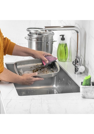 Vileda Power Inox Colors Çelik Bulaşık Sünger 5 x 3'lü