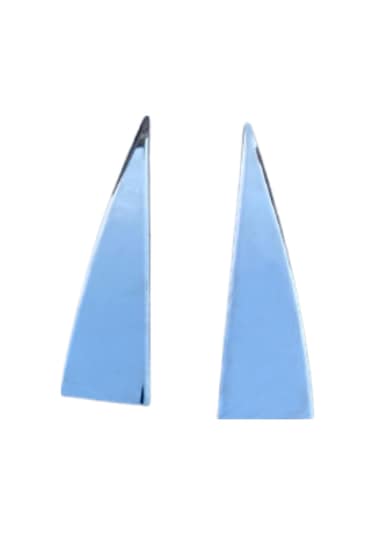 Fiat Punto Arka Kelebek Cam Kromu 2006 Üzeri 2Parça Paslanmaz Çel