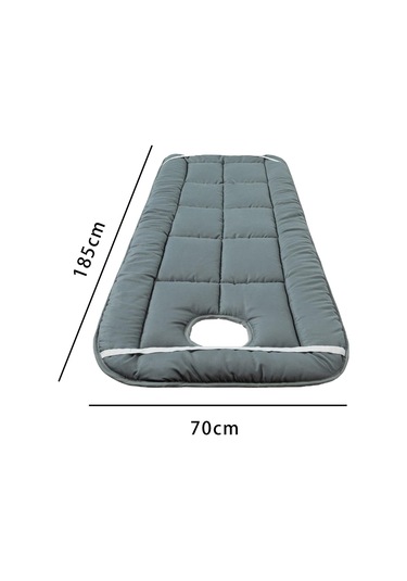 Dolıty Elastik Bantlı Masaj Masa Pedi Yumuşak Ve Rahat 27 Gri