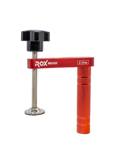 Rox Wood 0303 Alüminyum Dikey Marangoz Tezgah İşkencesi 20 Mm