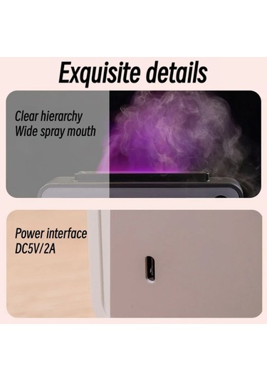 Sones 200ml Şömine Alev Aromaterapi Hava Nemlendirici Usb Renkli Gece Lambası Esansiyel Yağ Difüzörü