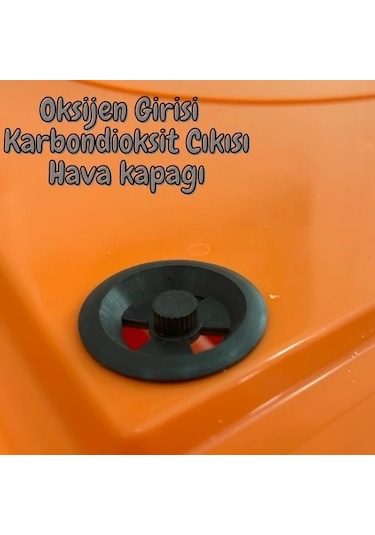 Evonest 120 Yumurtalık Kuluçka Makinesi Turuncu Renk