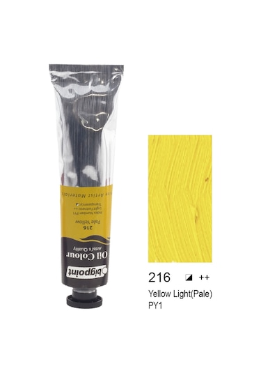 Bigpoint Yağlı Boya 45 Ml Yellow Light Pale 216 X 6 Adet Diğer