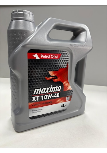 Maxima Xt 10w-40 4l Motor Yağı Üretim Tarihi 2025