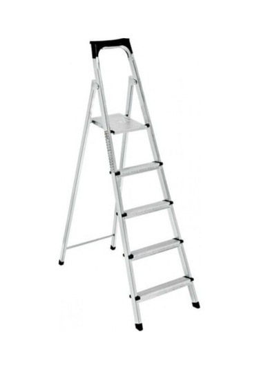 Rita 4+1 Metal Merdiven 100 KG Taşıma Kapasitesi