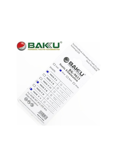 3 Parça Havya Ucu Sivri+Kavisli+Balta Uçlu Set Bk-9033