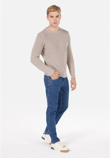 Colin's Colins Bej Erkek Kazak Cl1072642 Q1.v2 Beı Bej