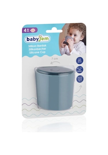 Babyjem - Silikon Bardak Yeşil