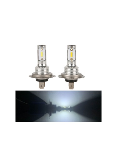Padalink 40w Toplam H7 Led Araba Fari Ampülü 6000k Beyaz 7000lm 1860 Çip 50.000+ Saat Süreçli Plug&play 2 Adet