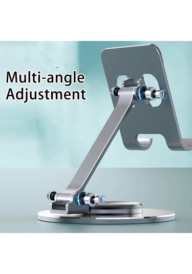 Cbtx Tablet Standı 360 Derece Dönen Masaüstü Tutucu Katlanabilir Cep Telefonu Standı Ayarlanabilir Tablet Bağlantısı - Kırmızı