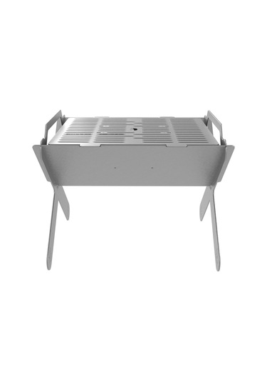 Kamp Ayısı X-mangal : Çelik Mangal Katlanabilir Izgara Çantalı, Taşınabilir, Dayanıklı, Hızlı Kurulum