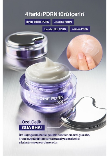 Maxclınıc Exosome PDRN Yoğun Elastikiyet ve Cilt Dolgunlaştırıcı Maxclinic Krem + Gua Sha