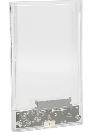 Vkemall Usb3.0 5gbps Hızlı Veri Transferi, 2.5 İnç Sata Ssd/hdd Desteği, Şeffaf Kasa, Tak Ve Kullandır U25ty3.0 Disk Kutusu Disk Dahil Değil