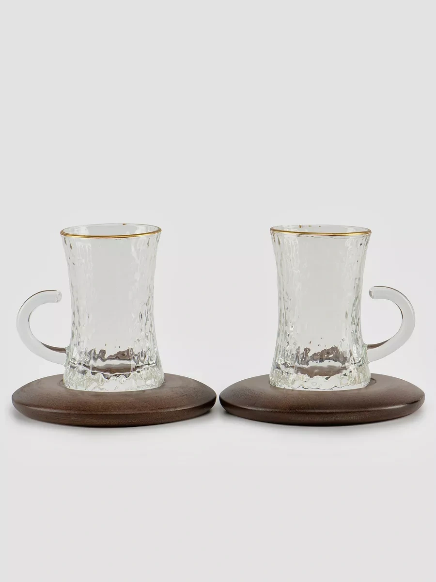 Comfy Craft Kahve Fincanları Ve Tabaklar, Türk Çay Bardakları 243062006 Kahverengi