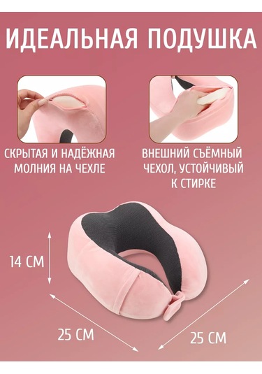 Mıland Uçak İçin Hafıza Köpüklü Boyun Seyahat Yastığı 172197360