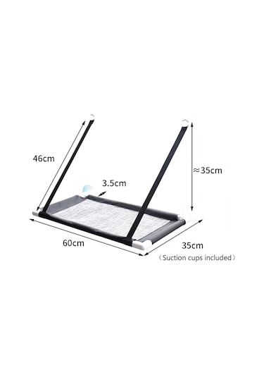 Mufunye Kedi Hamak Yatak, Soğutma Ve 10 Kg'a Kadar Taşıma Kapasitesi