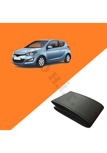 Hyundai İ20 09-14 Uyumlu Deri Direksiyon Kılıfı Kaliteli Dikmeli Siyah