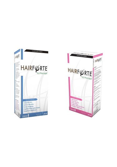 Hairforte Sprey Bay - Bayan 60 Ml 2'li Paket