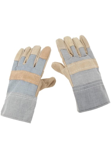 Suntek Koruyucu İşçi Eldivenleri Deri İş Güvenlik Elleri