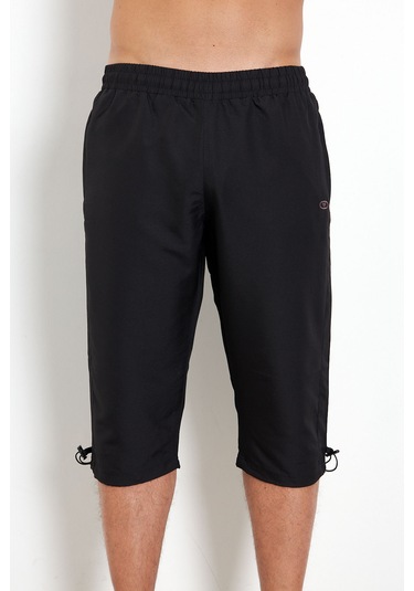 Enrico Ferry Erkek Siyah File Astarlı Hızlı Kuruyan Kapri 2625s