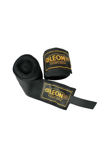 Leon Boks Kickbox Muay Thai El Bandajı 3.5 M Siyah