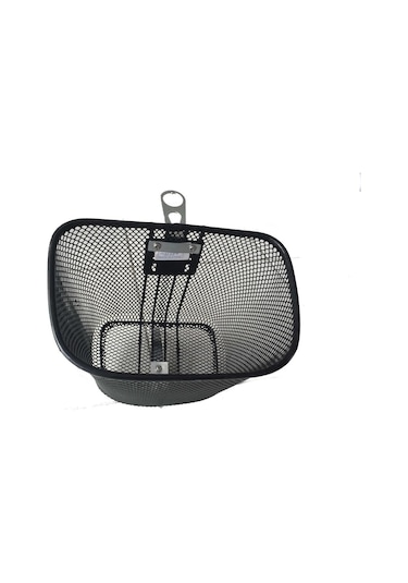 Bisiklet Çocuk Tel Örgü Ön Sepet Siyah 16 - 20 Jant