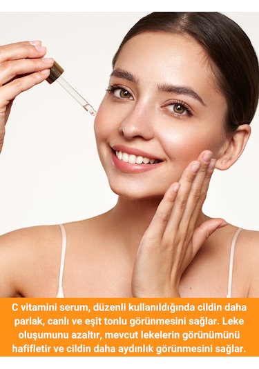 The Vivia Leke Karşıtı Aydınlatıcı Vitamin C Serum 30 ML