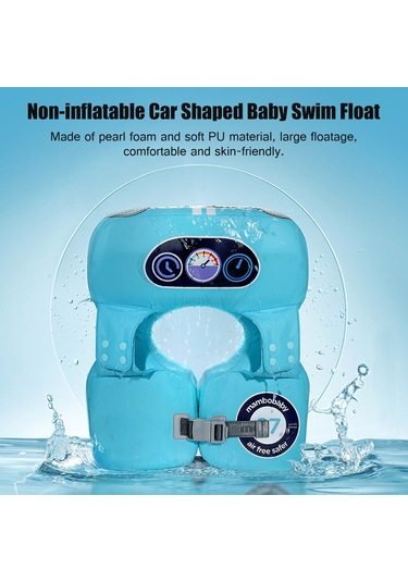 Mambobaby Araba Şekilli Bebek Yüzme Şamandırası Şişme Mt3129r Kırmızı