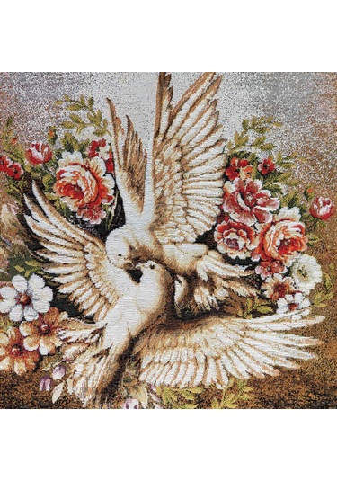 K53-Dokuma Goblen Kırlent Kılıfı