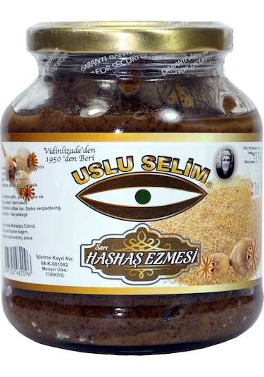 Haşhaş Ezmesi Sarı 350 Gr. Uşak Yöresi
