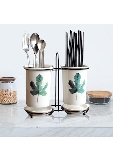 Suntek Magideal Yemek Çubukları Kafes Porselen Akçaağaç Yaprağı