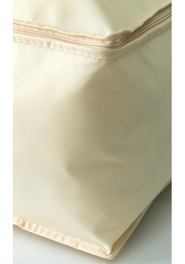 Vedsey Home Baza Altı Düzenleyici Pencereli Büyük Boy Hurç 70 x 50 x 25 CM Krem