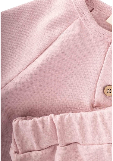 Cigit Reglan Kol Patlı Basıc Takım 1-5 Yaş Pudra Pembe Pudra Pembe