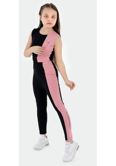 Slazenger DIMAS Çocuk  Siyah Tayt Takım
