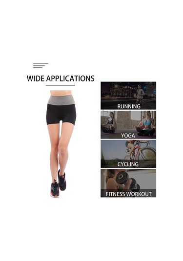 Springsun "yüksek Belli Kadın Yoga Şortu - Yumuşak, Nefes Alabilen, Ter Emici Ve Esnek Spor Kıyafeti" Diğer Çok Renkli