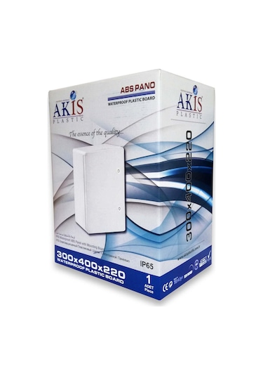 Akiş Akab-300220 Opak Kapaklı Abs Plastik Elektrik Panosu (30X40X22 Cm)
