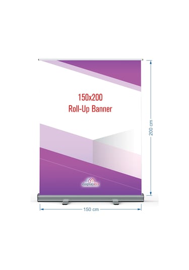 Snapper Roll Up Banner 150 x 200 CM Baskısız