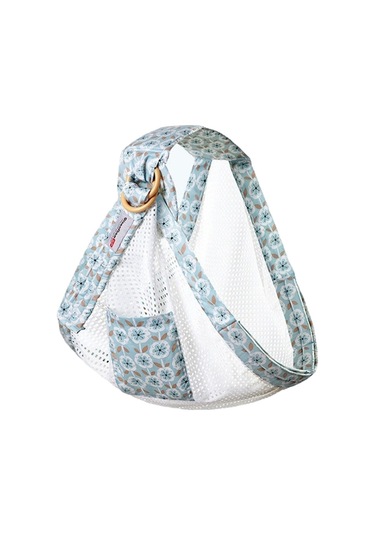 Bebek Dört Mevsim Çok Fonksiyonlu Askı Nefes Alabilen Dantel Mavi Mavi