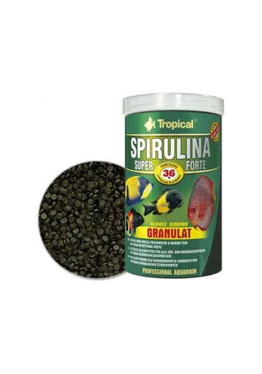 Tropical Super Spirulina Forte Granulat 100 G Kovadan Bölme