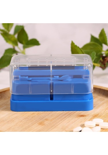 Sones Şeffaf İlaç Kesici Hap Bölücü Şeffaf