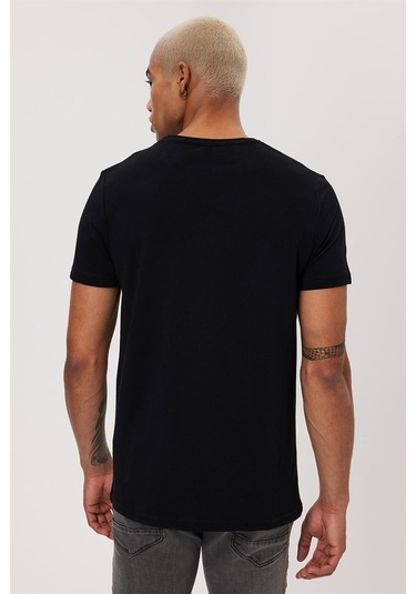 Lee Cooper Twıngo Erkek O Yaka Pike T Shırt Siyah 15867 Siyah