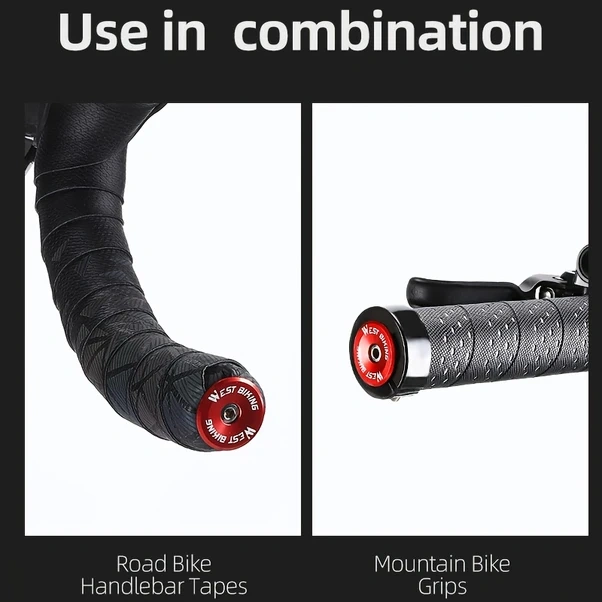 Willowhaven West Bıkıng Bisiklet Gidon Ucu Tıpa - Siyah Takım Aletsiz Montaj