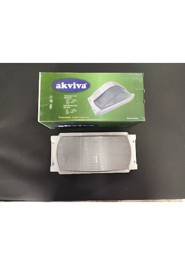 Akviva Fırtına Düz Armatür Beyaz