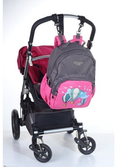 Coco Mamma Vera Anne Bebek Bakım Sırt Çantası Pembe Hayaller Pembe