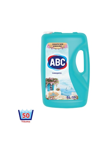Abc Çamaşır Yumuşatıcı 5LT Ege Sahilleri 4 lu